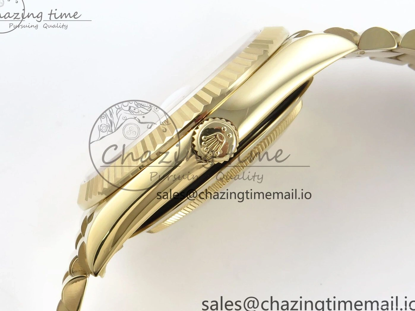 Good Copy Rolex Watches Weight) 1:1 Crystal Resilient Date Bracelet President Best Black Day 228238 Dial (Gain 40 Edition YG on 799 A2836 Noob 0116